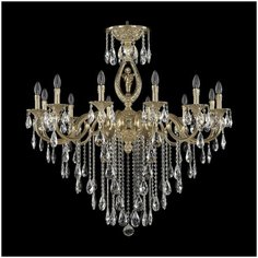 Хрустальная люстра 72401/12/360 B G FA10B Bohemia Ivele Crystal