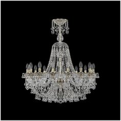 Хрустальная люстра 16109/16/300/XL-95 GW Bohemia Ivele Crystal