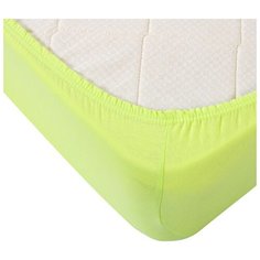 Baby OLTEX простынь трикотажная на резинке 60x120 светло-зеленый