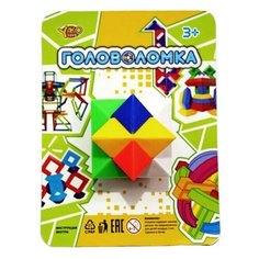 Головоломка Наша Игрушка Грани, с инструкцией (M6232)