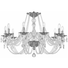 Люстра 1601/10/300 Ni Bohemia Ivele Crystal