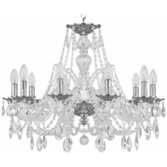 Хрустальная люстра 1605/10/240 Ni Bohemia Ivele Crystal