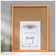 Фоторамка сосна клен 1/4 35х45 см 3978846 Сима ленд