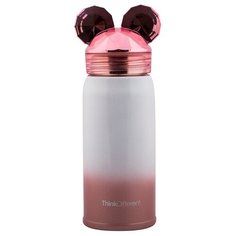 Термостакан Мышонок 19 см розовый Эврика