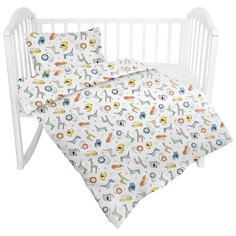 Комплект постельного белья Baby nice бязь "Сафари" для кровати 120х60