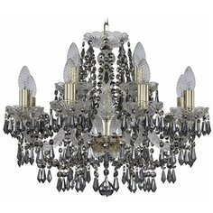 Хрустальная люстра 1403/8+4/195 G R781 Bohemia Ivele Crystal