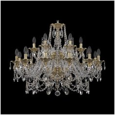 Хрустальная люстра 16111/12+6/300/2d G Bohemia Ivele Crystal