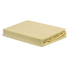 Простыня на резинке DREAM TIME SH-46-090/140-200av, сатин, 140 х 200 см, шампань