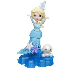 Кукла Hasbro Холодное сердце Эльза на платформе-снежинке, 7.5 см, B9873