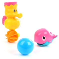 Игрушка для ванной Ути Пути (морской конек, дельфин,мячик) 61561