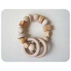 Погремушка Тренажер эко Wood Fun