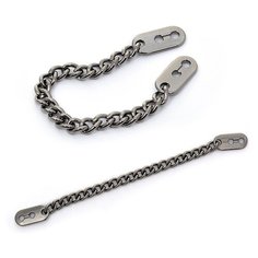 Цепочка - вешалка TBY80502 102х7мм цв. черный никель уп. 10шт TBY TBY.80502