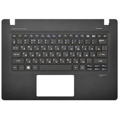 Клавиатура для ноутбука ACER Aspire V3-371 черная топ-панель