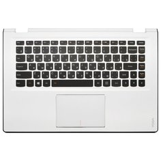 Клавиатура для ноутбука LENOVO Yoga 700-14ISK белая топ-панель с подсветкой