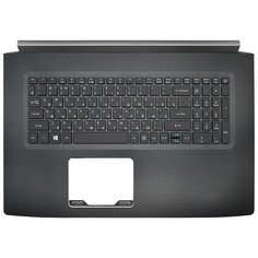 Клавиатура для ноутбука Acer Aspire 7 A717-71G черная топ-панель V.2