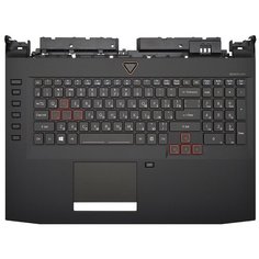 Клавиатура для ноутбука Acer Predator 17 G9-792 черная топ-панель с подсветкой