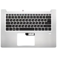 Клавиатура для ноутбука Acer Swift 3 SF314-52 топ-панель серебро с подсветкой