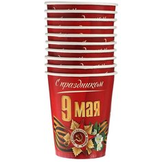 Набор бумажной посуды «9 мая» Страна Карнавалия