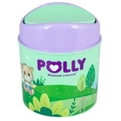 Контейнер ПОЛИМЕРБЫТ Polly, 1 л зеленый