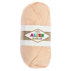 Пряжа ALIZE "Bahar", 100% мерсеризованный хлопок, 260 м*100 г, 160 медовая