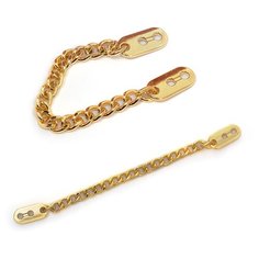 Цепочка - вешалка TBY80500 102х7мм цв. золото уп. 10шт TBY TBY.80500