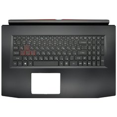 Клавиатура для ноутбука Acer Predator Helios 300 PH317-52 черная топ-панель V.2