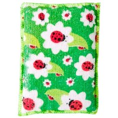 Губки для посуды "LADYBUG" 2 ШТ. "VIGAR" 3950