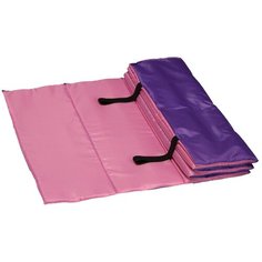 Коврик для йоги Indigo SM-042, 180х60х0.8 см розовый/фиолетовый