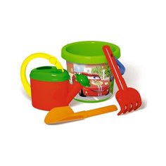 Набор Stellar №133. Ведро 1,4 л термо, лопатка 19 см, грабли 19 см, лейка 0,5 л Стеллар