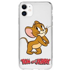 Чехол накладка лицензия Tom & Jerry для iPhone 11, айфон 11 (Том и Джерри 09) Deppa