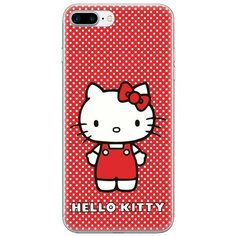 Чехол TPU лицензия Hello Kitty для iPhone 7 Plus / 8 Plus , айфон 7+ , айфон 8+ Deppa
