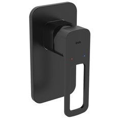 Встраиваемый смеситель с одним выходом, черный, Slide, IDDIS, SLIBL00i66