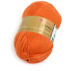 Пряжа для вязания ПЕХ Акрил (100% акрил) 5х100г/300м цв.079 календула Пехорка ПЕХ.акрил.079