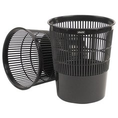 Корзина Attache офисная, 14 листов, пластик, черная