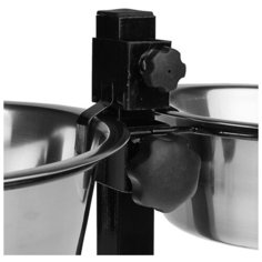 Регулируемая подставка Пижон с 2 мисками по 1,6 л, высота подставки 40 см