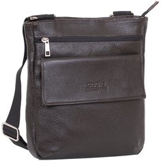 Сумка деловая CAGIA 832567. Натуральная кожа. Сделано в Беларуси.