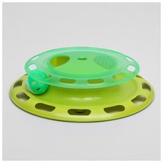 Игровой комплекс для кошек Пижон с отсеками для корма и шариком