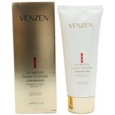 Venzen очищающая пенка с гексапептидом, 100 г