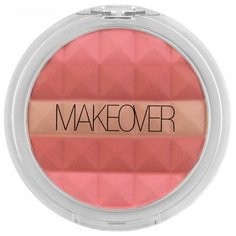 MAKEOVER Компактные румяна Mosaic pink cheek glow