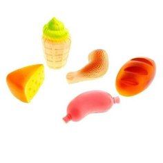 Резиновая игрушка Набор Вкусные продукты СИ-628 ПКФ Игрушки Кудесники