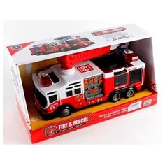 Shenzhen toys Пожарная машина на бат(свет,звук)в коробке