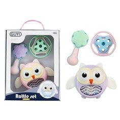 Shenzhen toys Набор погремушек Rattle set (3шт) в коробке