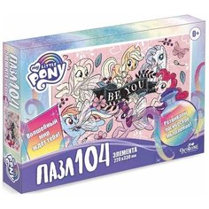 Оригами Пазл Розовые пони 104 элемента Пони Origami