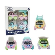 Shenzhen toys Набор машин Toy truck set(4 шт)в коробке