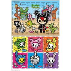 Пазл для малышей Оригами TokiDoki Дизайн-студия Protection, 04954 Origami