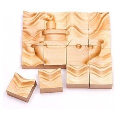 Томик Пазлы Пароход 16 элементов