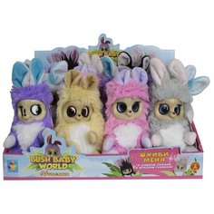 1Toy Мягкая игрушка Bush baby world "Пушастики", 15-18 см