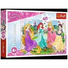 Trefl Пазлы- Принцессы Диснея, 60 деталей MIDI