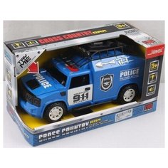 Shenzhen toys Машина POLICE инерционная на бат.(звук,свет)в коробке