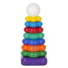 Совтехстром Игра Пирамида «Цветочек» 28 см.